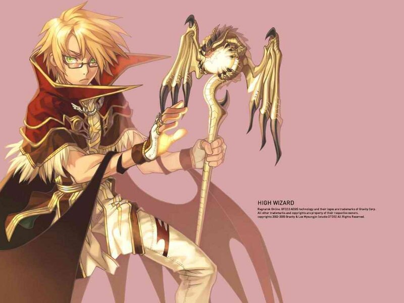 High Wizard character art