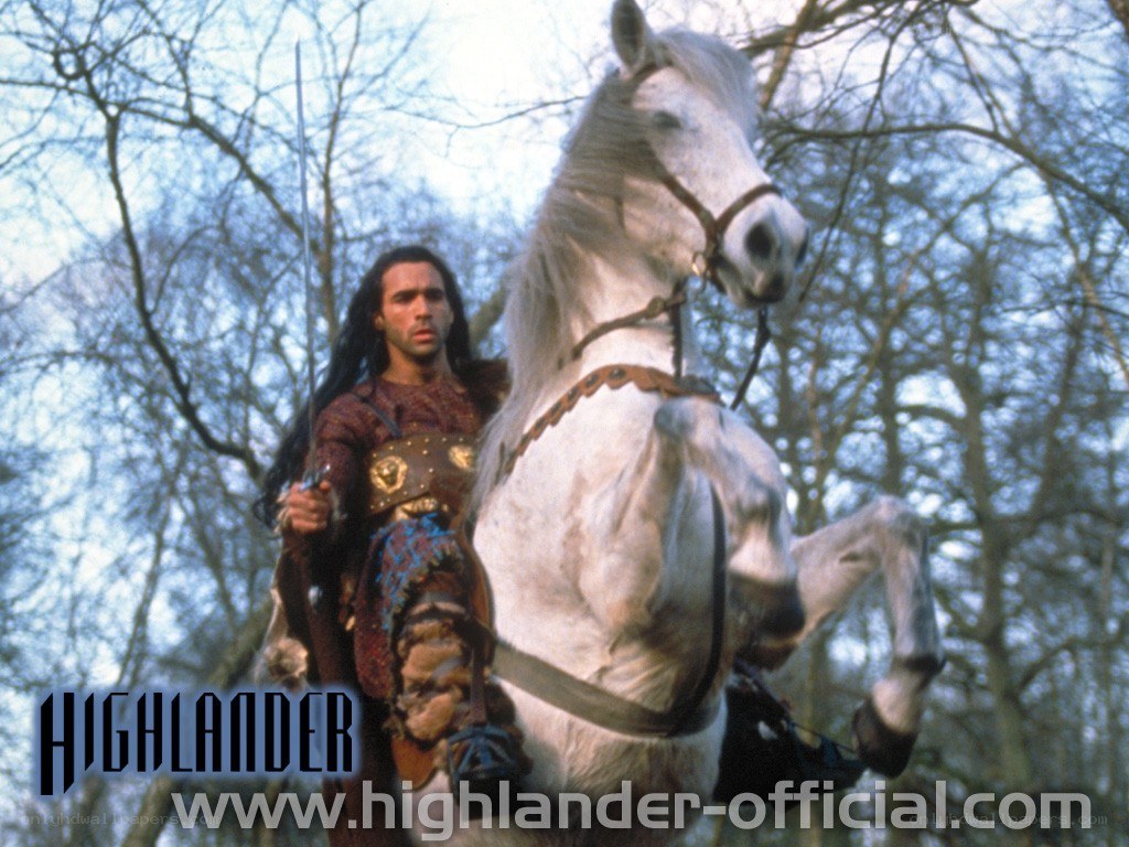 Highlander movie scene