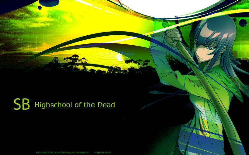 Highschool of the Dead anime wallpaper