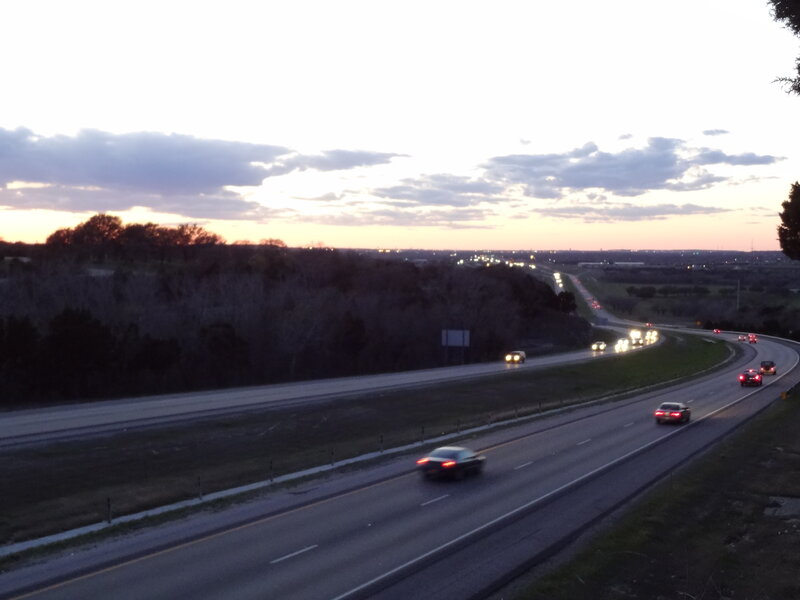 Highway at Dusk — Gray