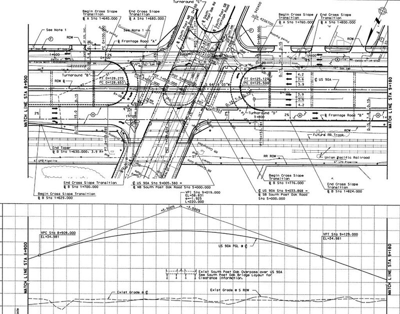 highway construction plans