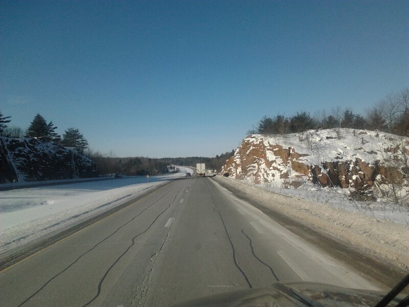 Highway in Winter