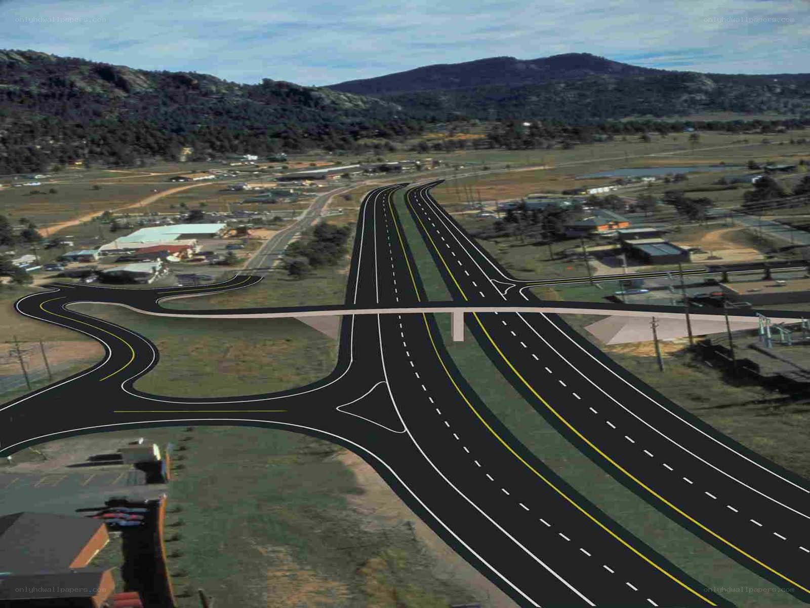 Highway interchange design