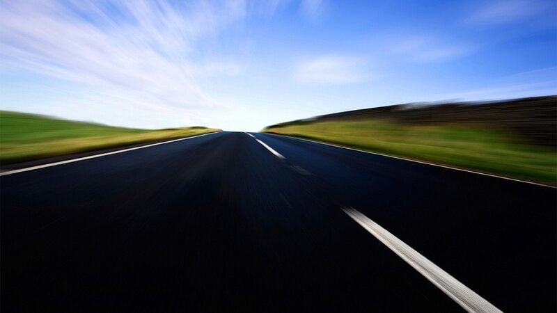 Highway motion blur