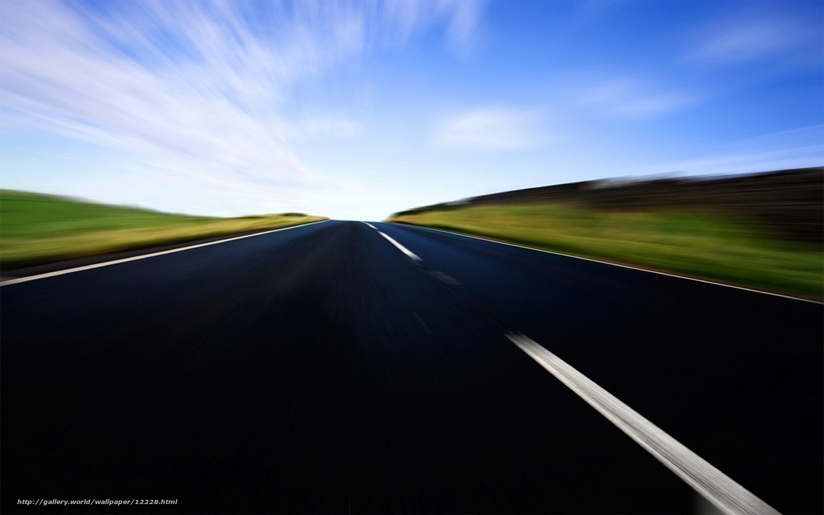 Highway speed motion blur