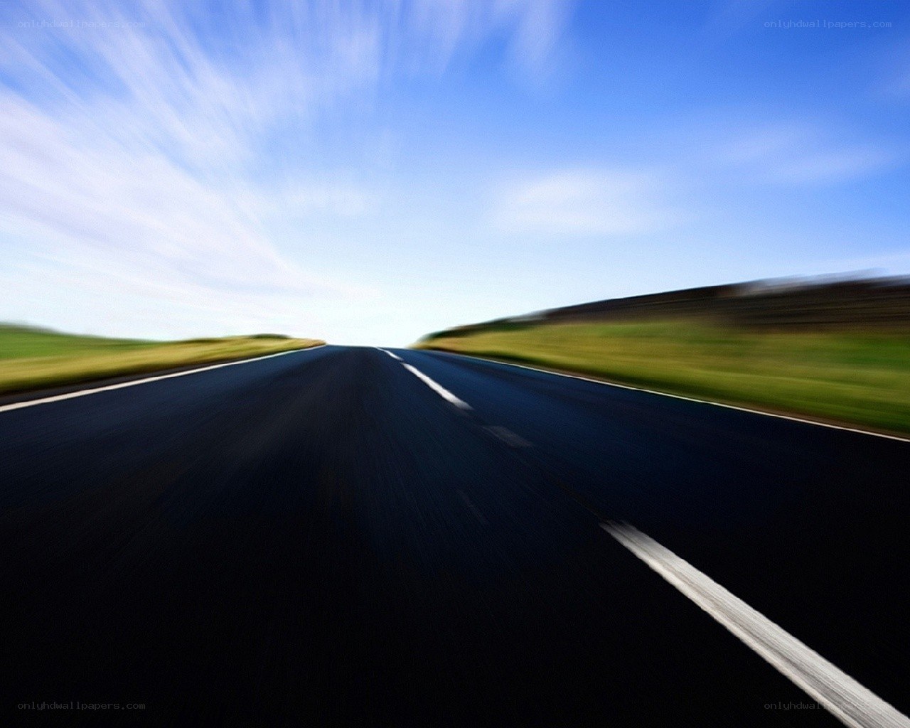 Highway stretching into the distance
