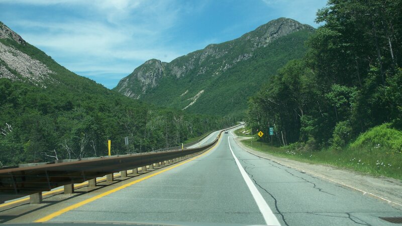 Highway Through Mountain Valley — Green