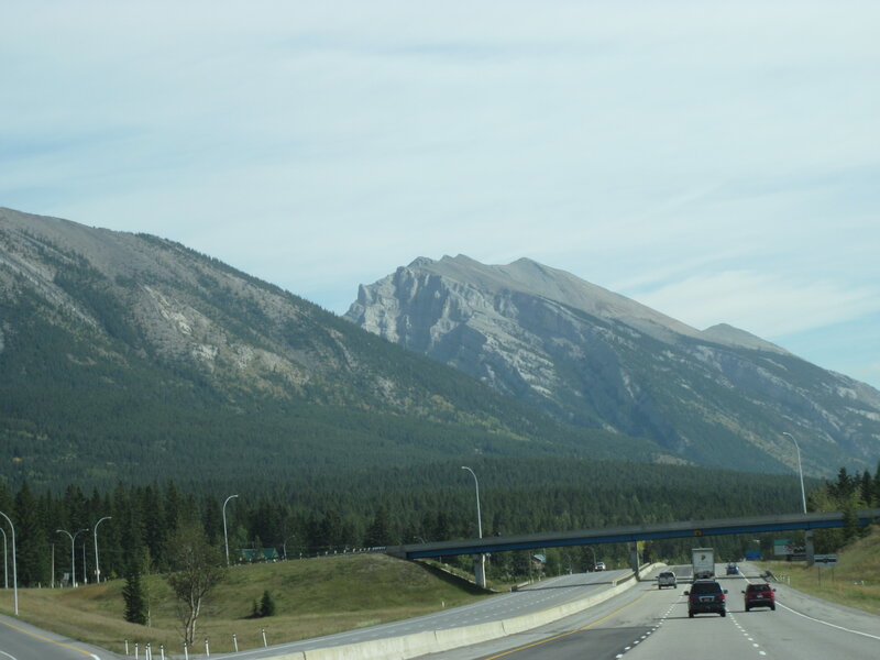Highway with Mountains