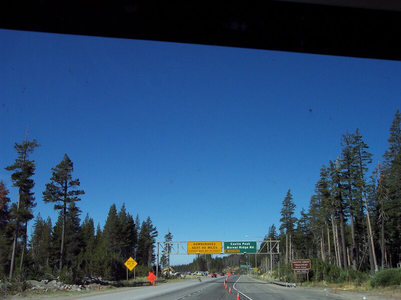 Highway with Road Signs