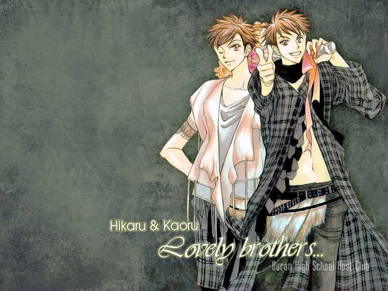 Hikaru and Kaoru from Ouran
