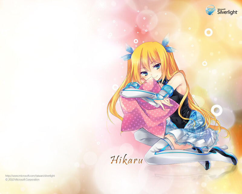Hikaru character wallpaper