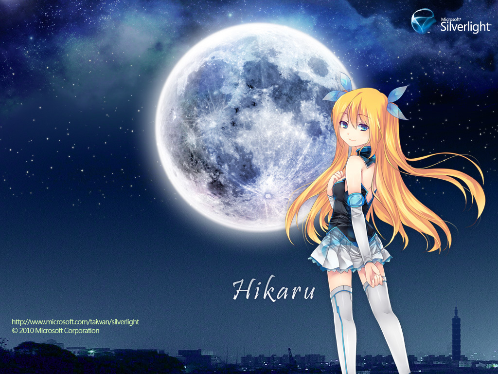 Hikaru under the moon