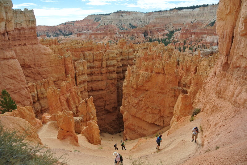 Hikers in Canyon