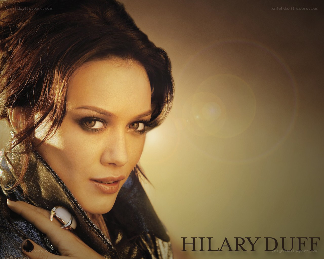 Hilary Duff portrait