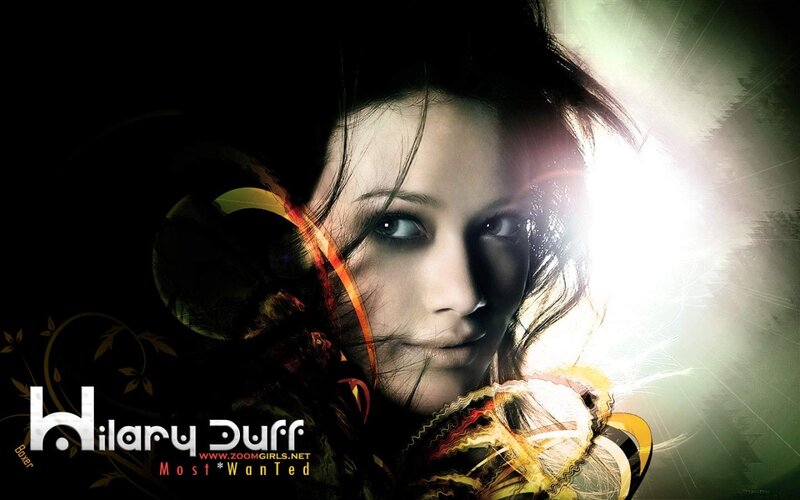 Hilary Duff promotional artwork