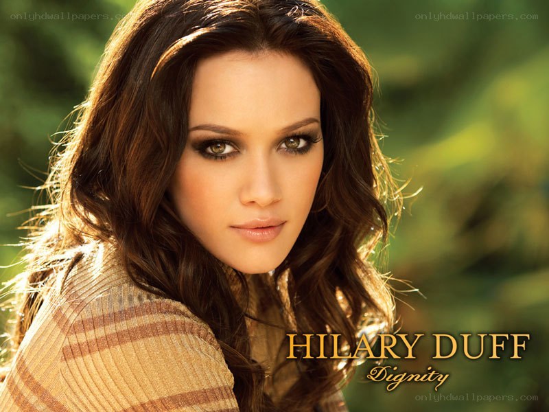 Hilary Duff promotional portrait