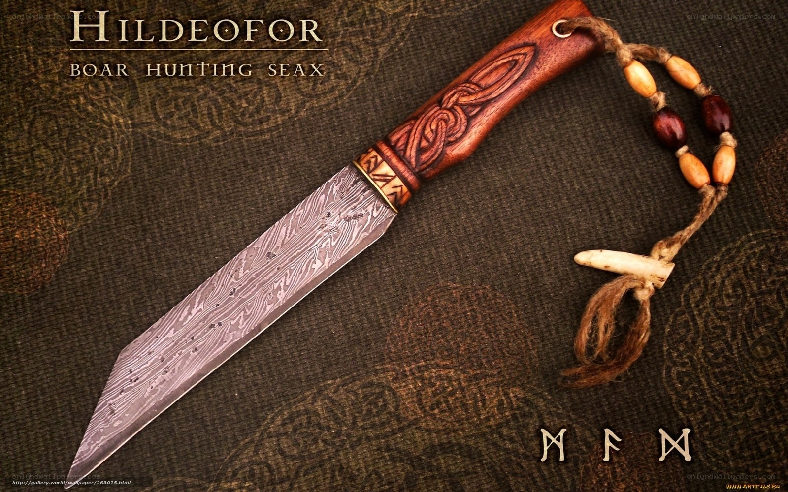 Hildeofor boar hunting seax