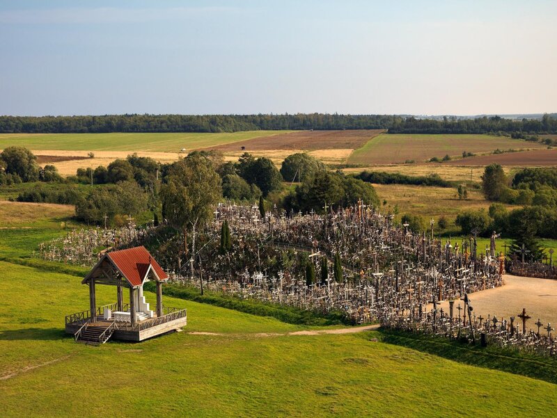 Hill of Crosses in Lithuania