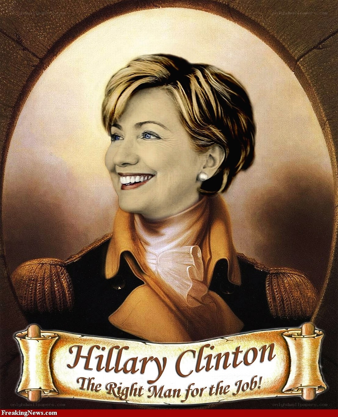 Hillary Clinton portrait