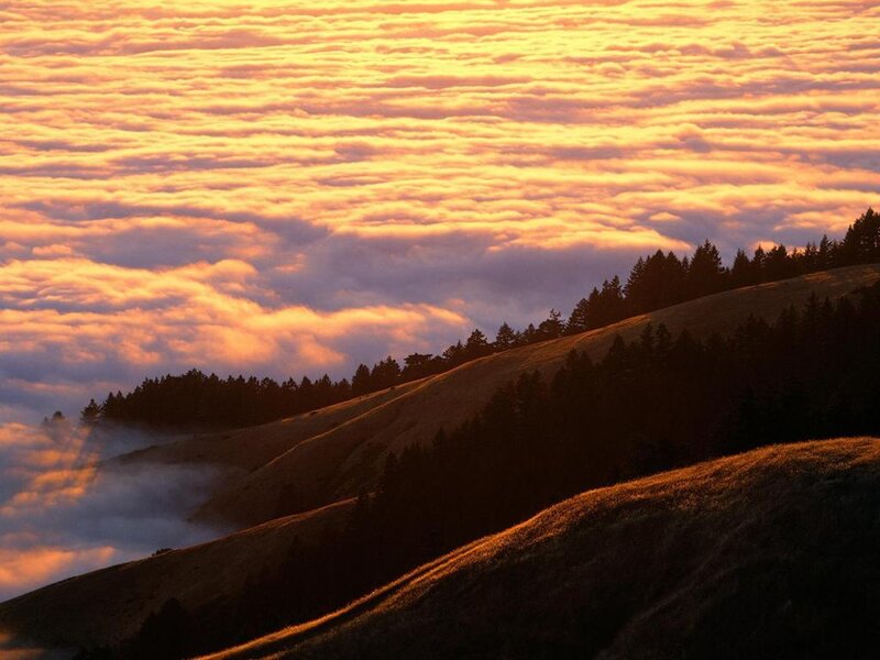 Hills Above Clouds