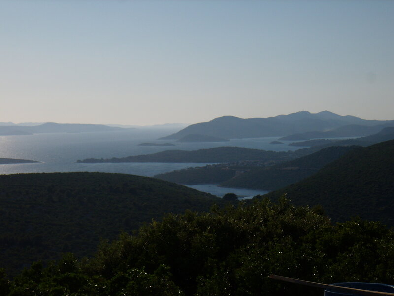 Hills Overlooking a Bay