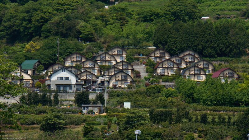 Hillside Houses in Japan