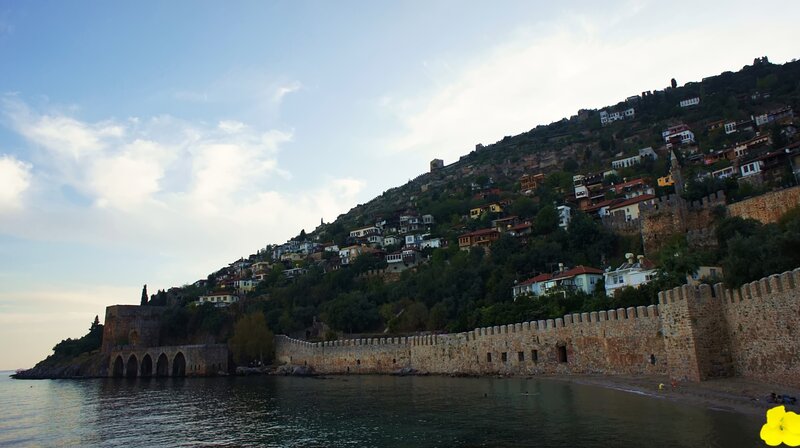 Hillside Town by Sea