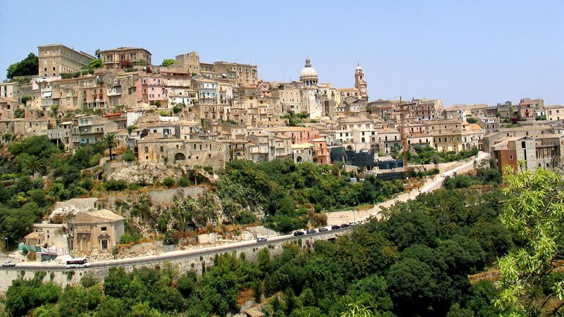 Hillside Town in Italy