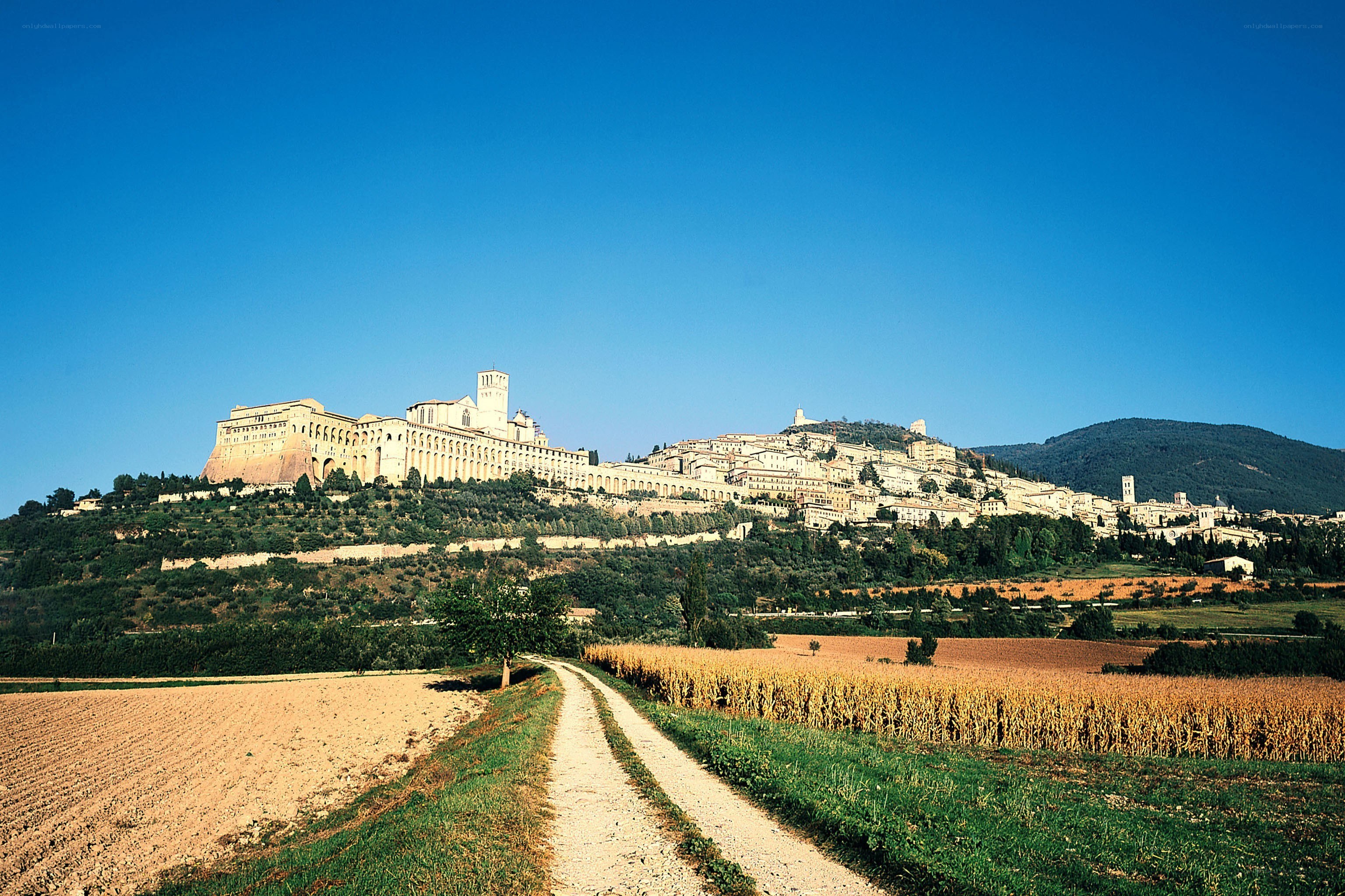 Hilltop town in Umbria