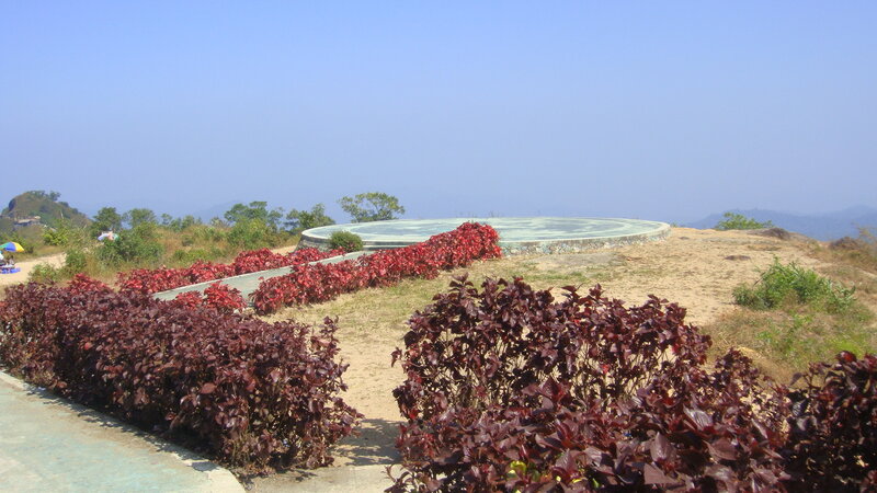 hilltop viewing platform