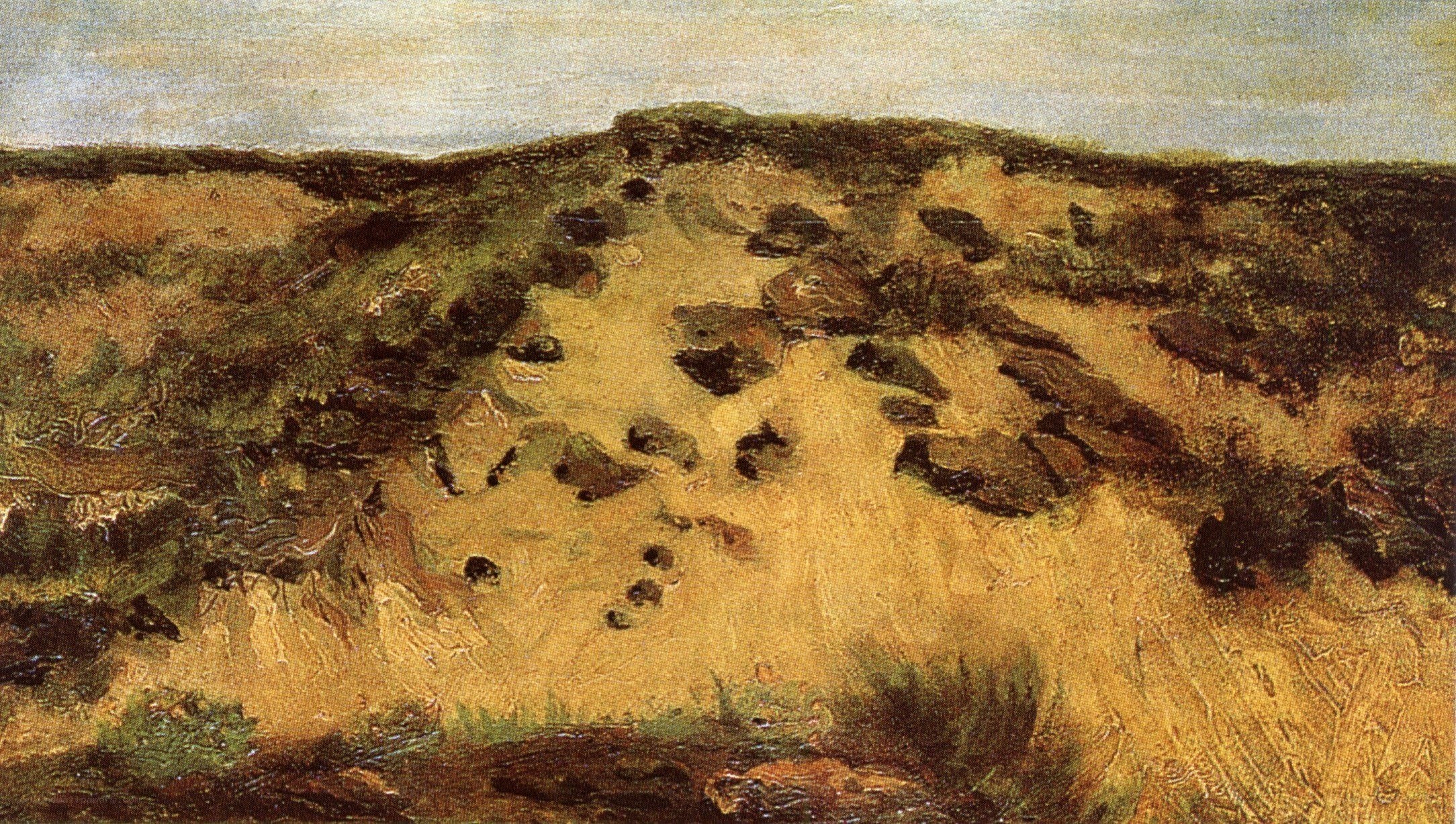 Hilly Landscape Painting