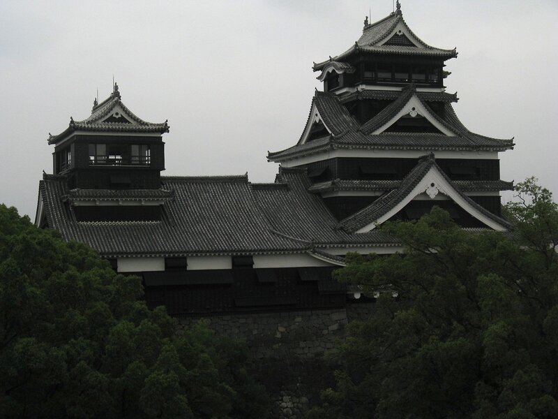 Himeji Castle — Black