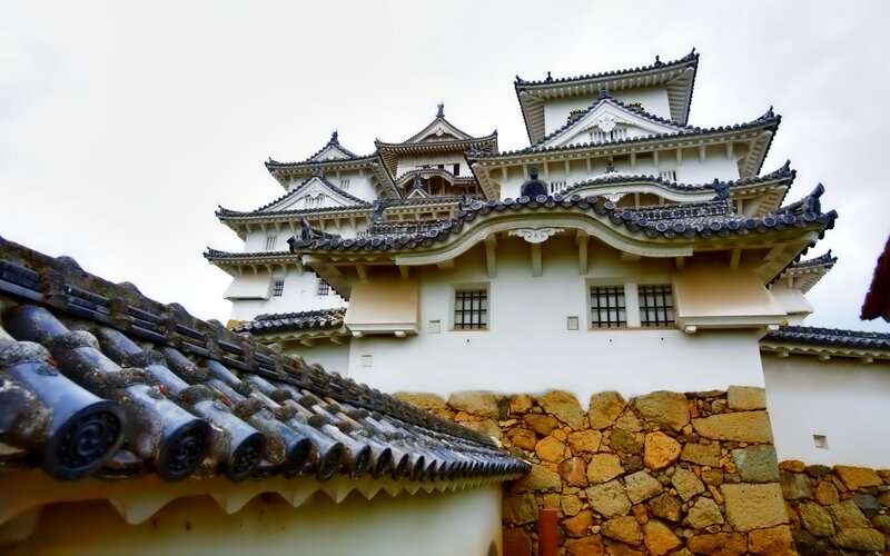 Himeji Castle — White, Serene, Photograph