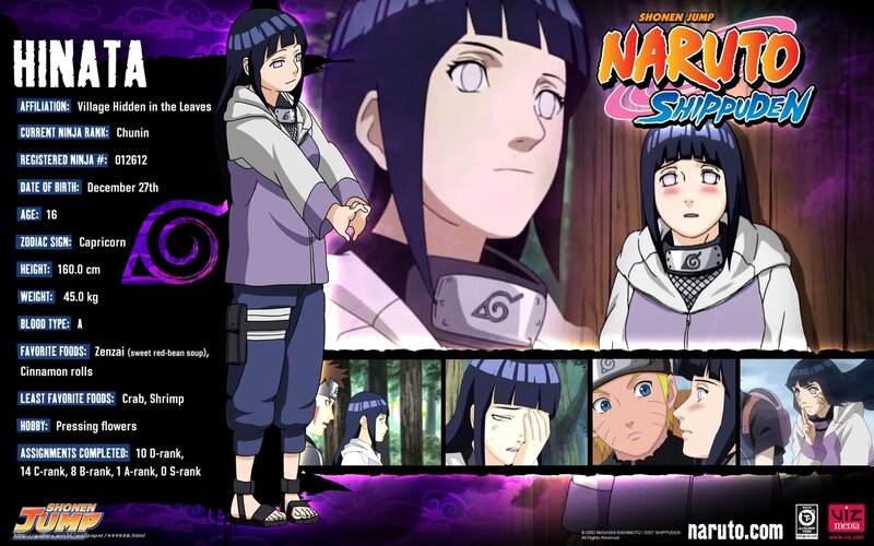 Hinata character profile
