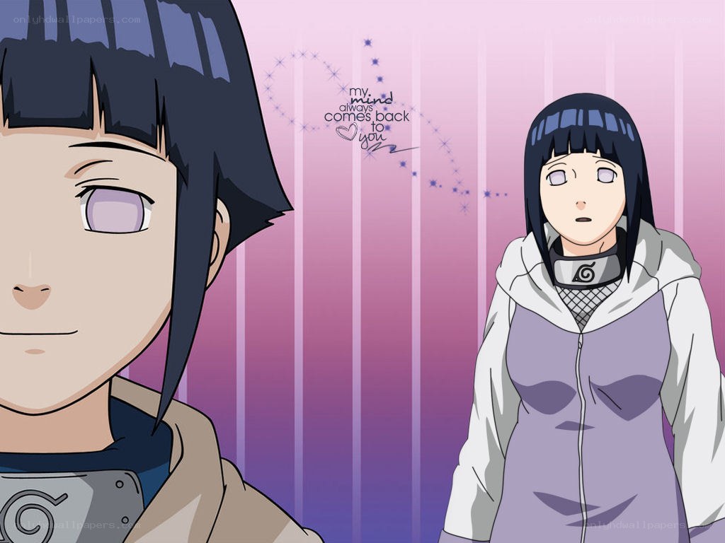 Hinata Hyuga anime art