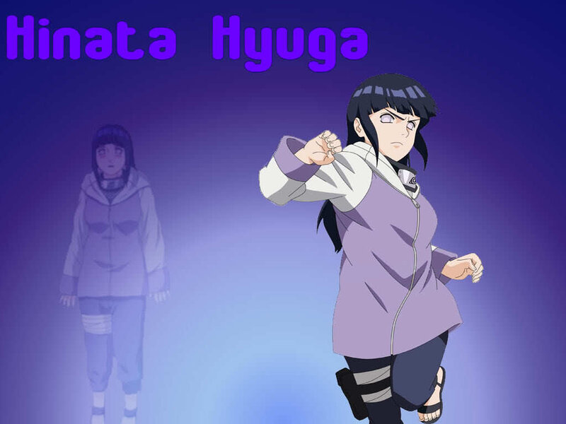 Hinata Hyuga Character — Purple, Dramatic, Anime, Anime Character