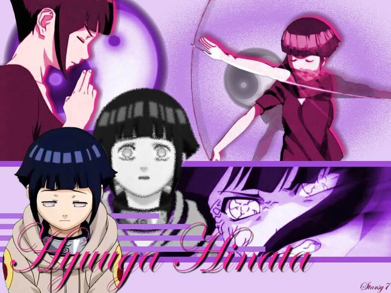 Hinata Hyuga collage