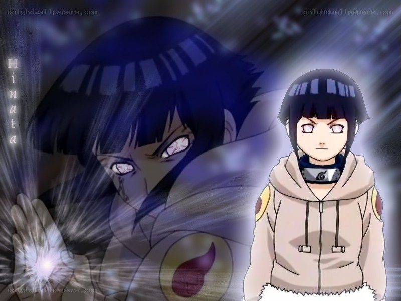 Hinata Hyuga in two forms
