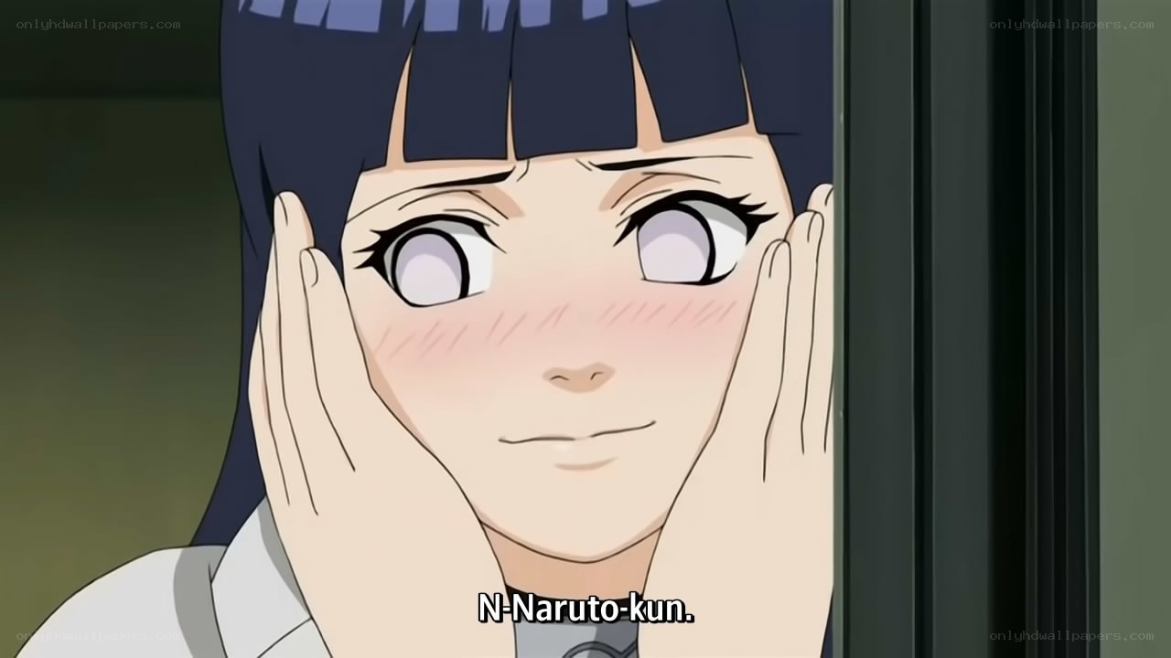 Hinata shyly calls Naruto