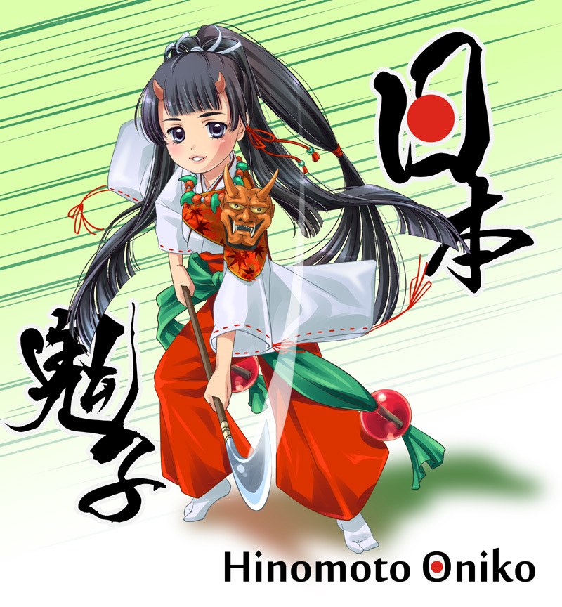 Hinomoto Oniko character art