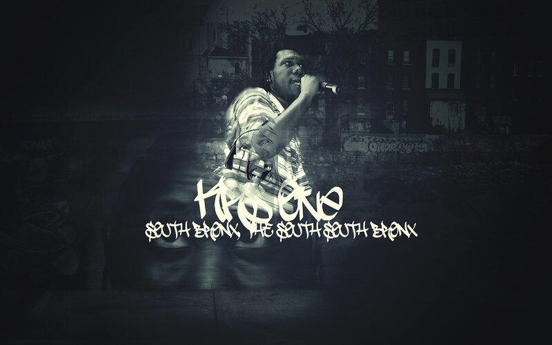 Hip hop artist in South Bronx