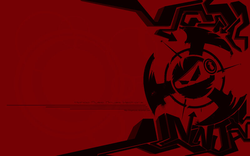 Hip Hop Music Ninjas Vector Art