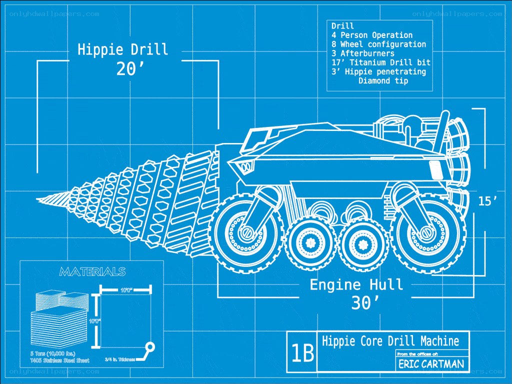 Hippie Drill blueprint