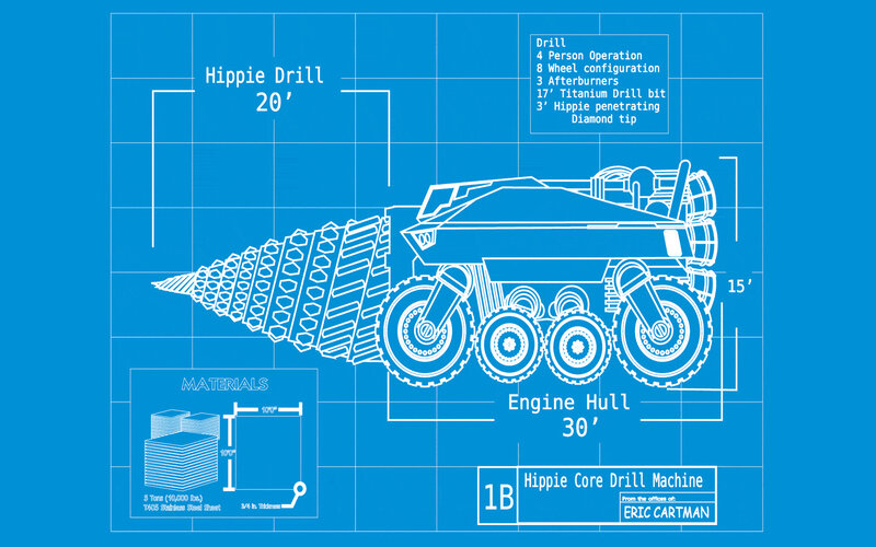 Hippie Drill blueprint