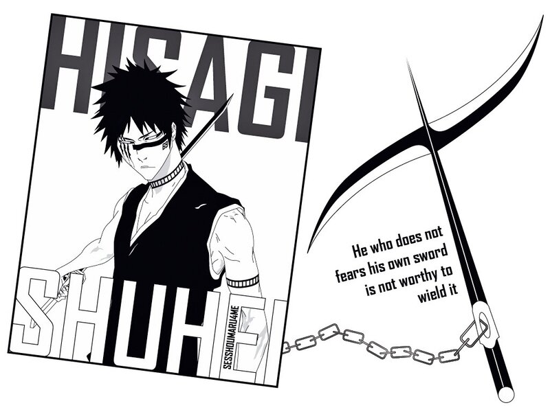 Hisagi Shuhei character art