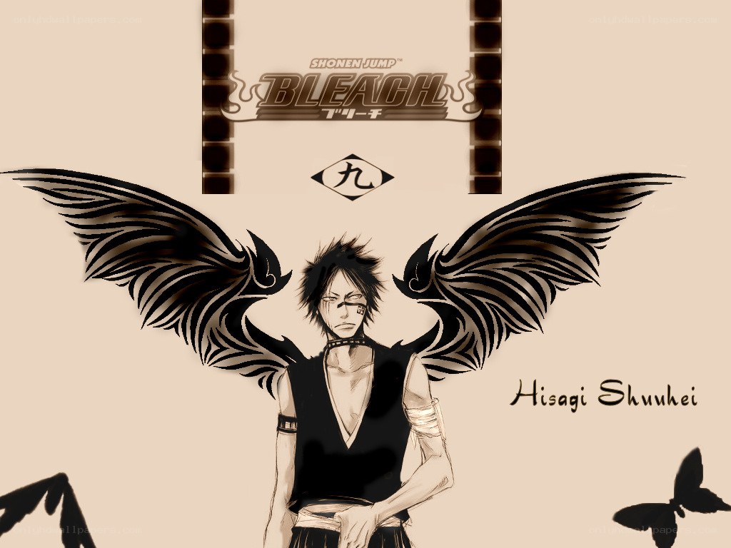 Hisagi Shuhei with wings