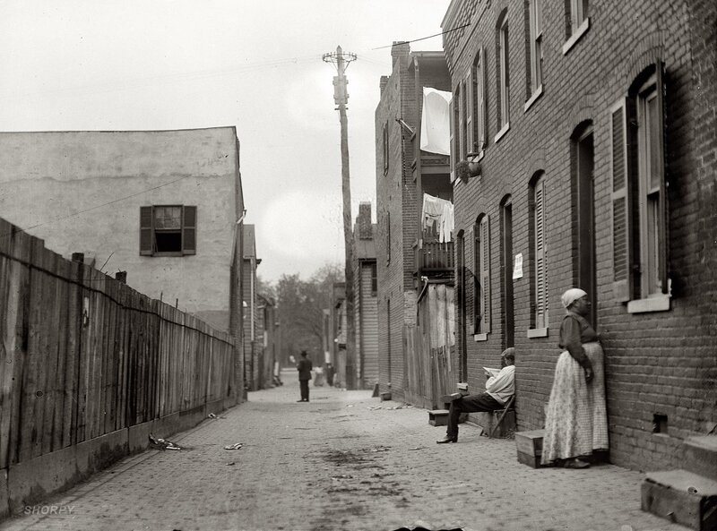 Historic alley in a city