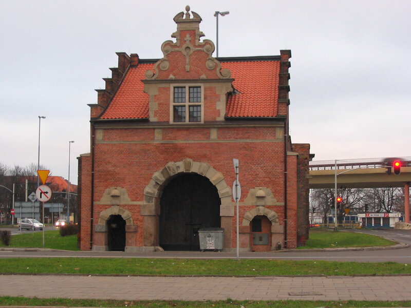 historic brick gatehouse