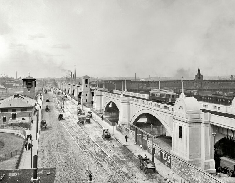 Historic Bridge and Street