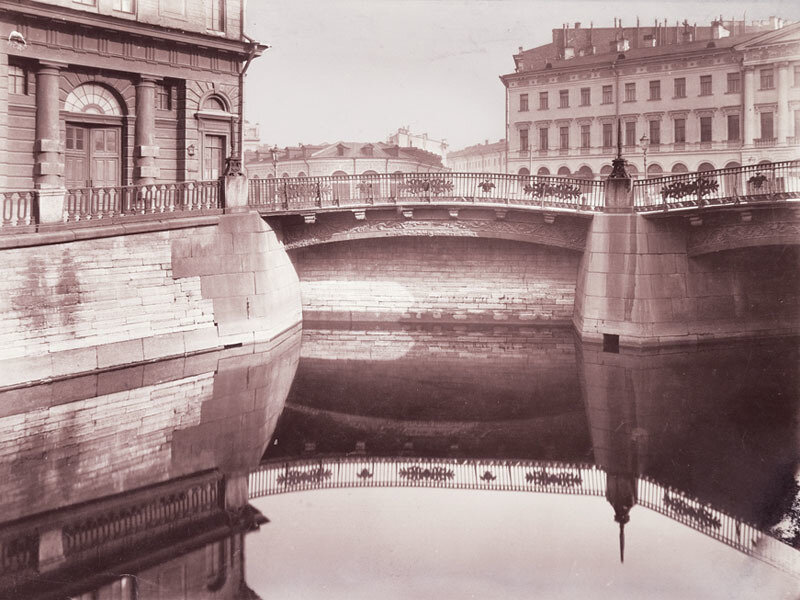 Historic bridge over canal